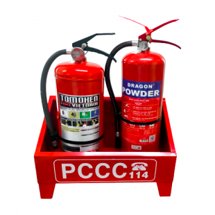 Model-PCCC114 Kệ đặt bình chữa cháy thép dày